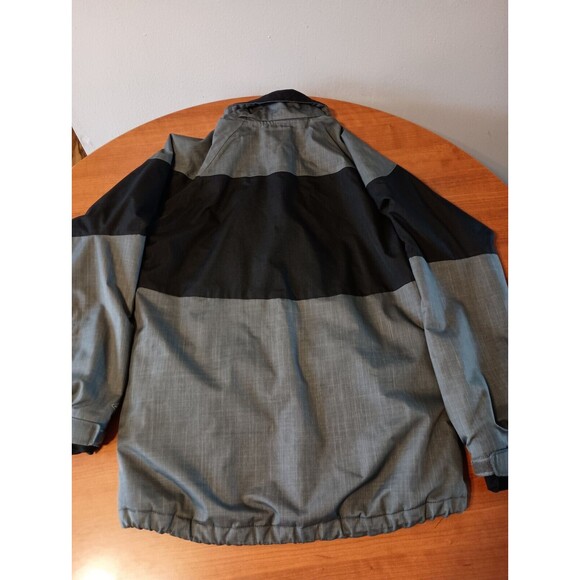 Columbia Tipton Peak Jacket Mens Small Gray Black Omni Heat Shield Waterproof - Picture 11 of 14